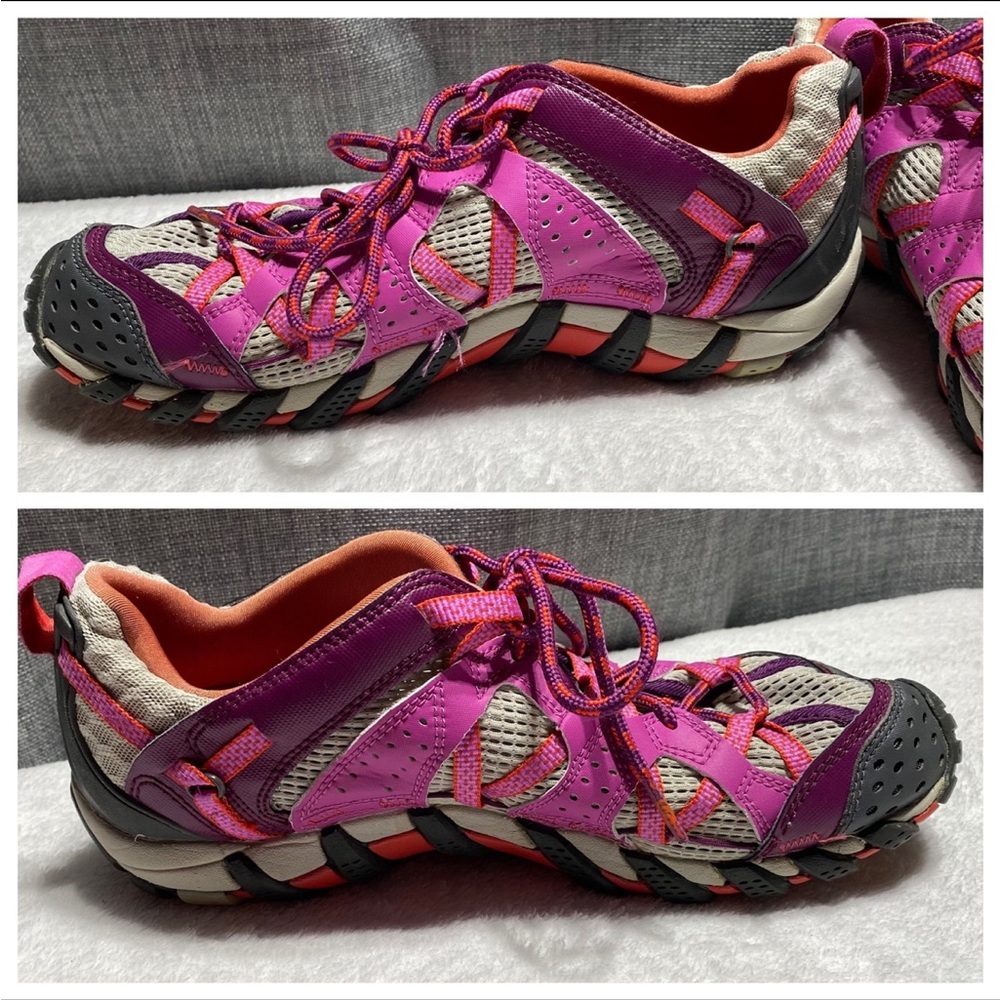 Merrell Waterpro Maipo J24598 Hiking Shoes Women's Sz 9 Aventurine Purple - Picture 7 of 11